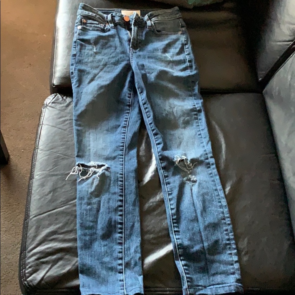 The castings high rise skinny jeans